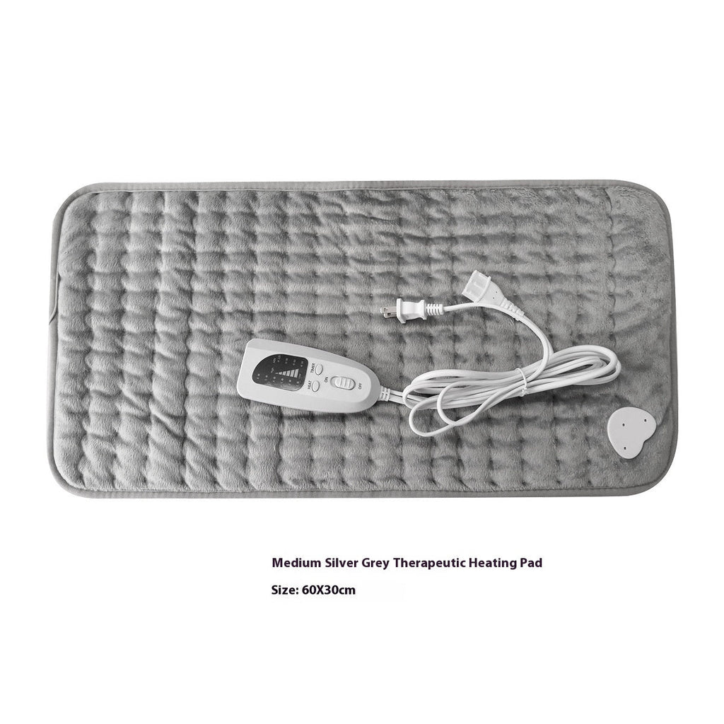 Electric Heating Pad, 60 × 30 cm, Gray