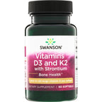 Vitamins D3 and K2 with Strontium