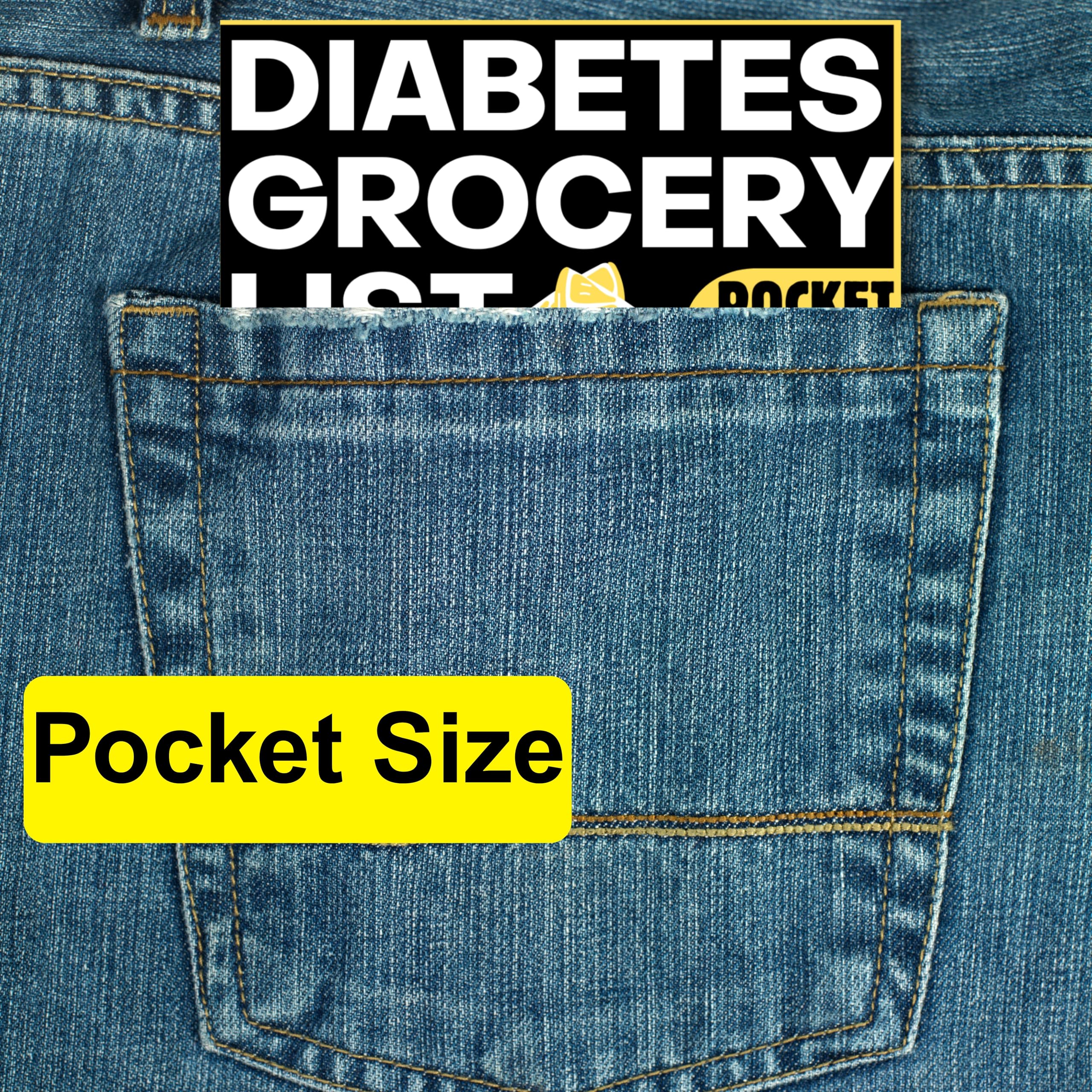 Diabetic Cheat Sheet Laminated. a Printable Type 2 Diabetes Food List Chart and meal planner for Diabetic Meal Planning and groc