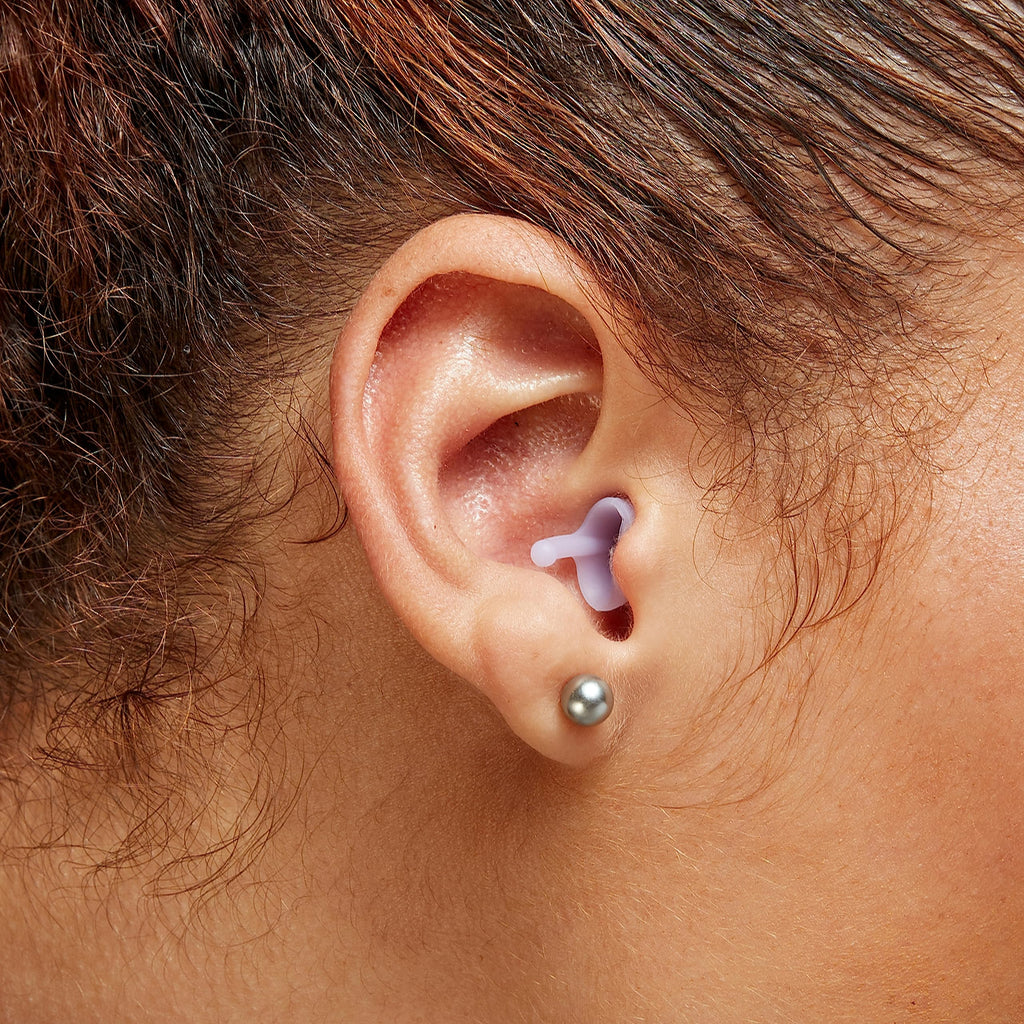 Flare Calmer Soft - Ear Plugs Alternative - Reduce Annoying Noises Without Blocking Sound - Soft Reusable Silicone - Purple