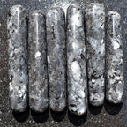 Charged 4 Larvikite Crystal Massage Wand (Very GROUNDING & Protective Reiki Healing Energy)