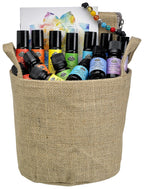 Fabulous Frannie Chakra Healing Gift Basket All Natural Made with Pure Essential Oils