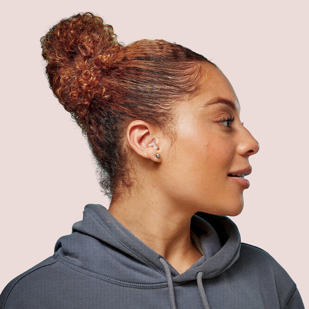 Flare Calmer Mini Soft - Ear Plugs Alternative - Reduce Annoying Noises Without Blocking Sound - Soft Reusable Silicone - Transl