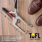 TOFL Bunion Pain Relief Shoe Stretcher - Heavy Duty Spot Stretcher for Bunions, Calluses, Corns, Hammer Toes & Claw Toes -