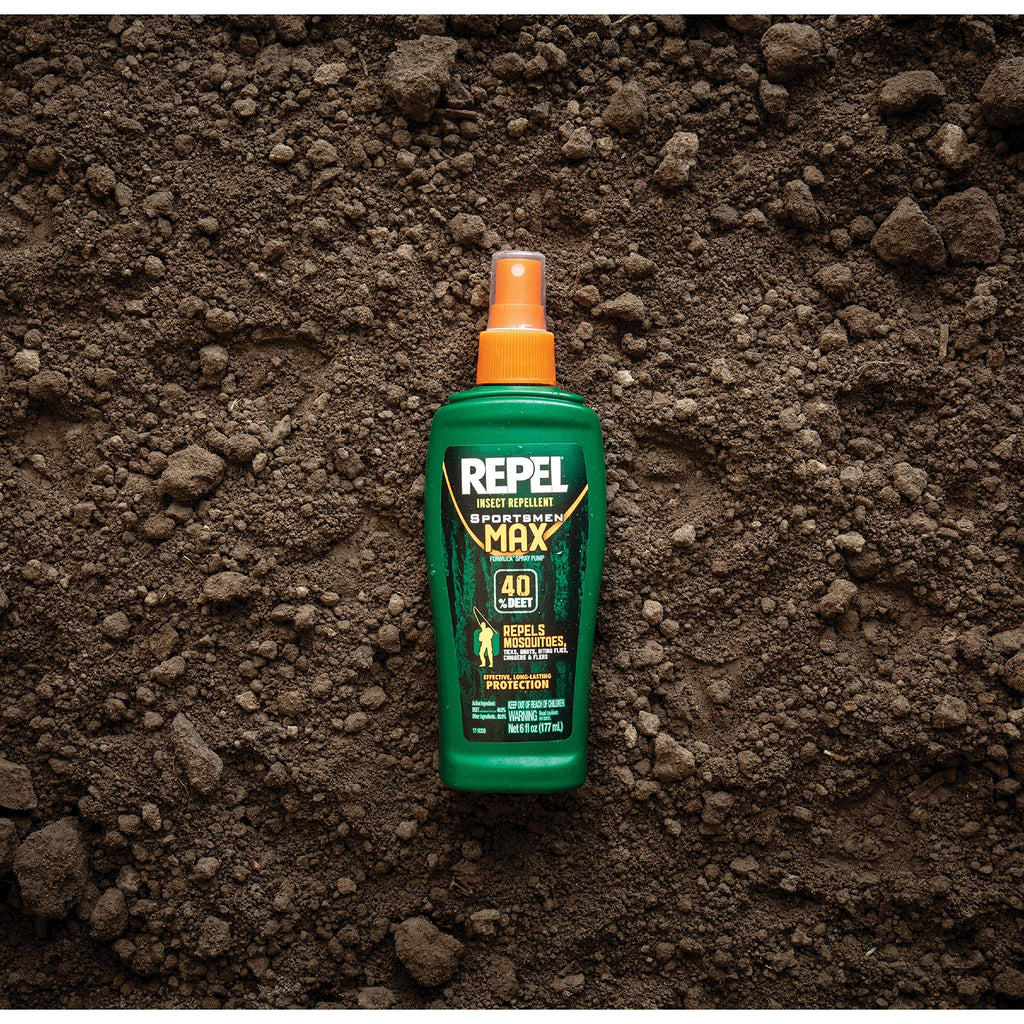 Repel Insect Repellent Sportsman Max Formula, Repels Mosquitoes, Ticks and Gnats, Effective Long-Lasting Protection, 40% DEET (A
