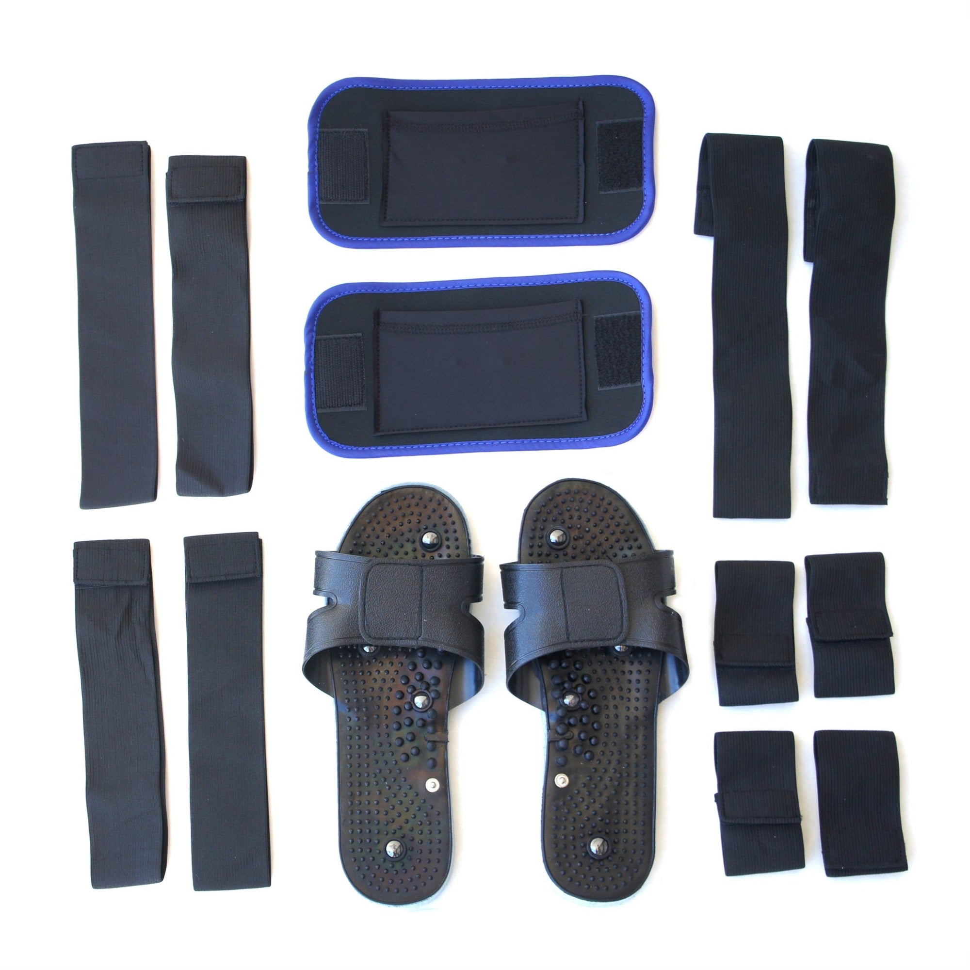 Accessories pack for electronic pulse massager