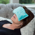 Eye Pillow Hot/Cold Aromatherapy Rectangular Shaped with 12 Herbs & Essential Oil