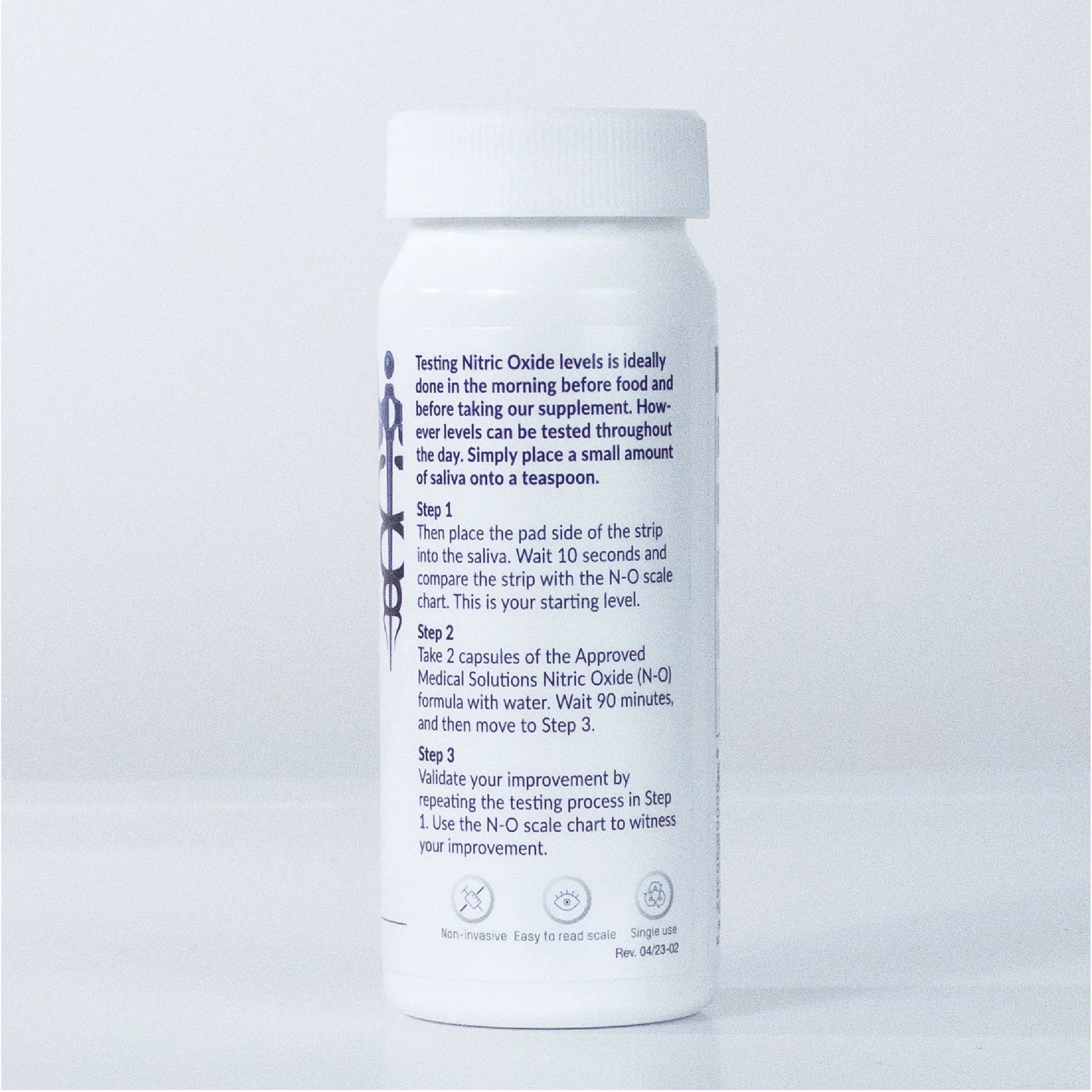 Approved Medical Nitric Oxide Indicator Strips - 50 Count