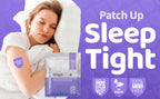 Snooze Melatonin Sleep Patches: Ashwagandha, Magnesium BHB, Valerian root Travel 8 Pack