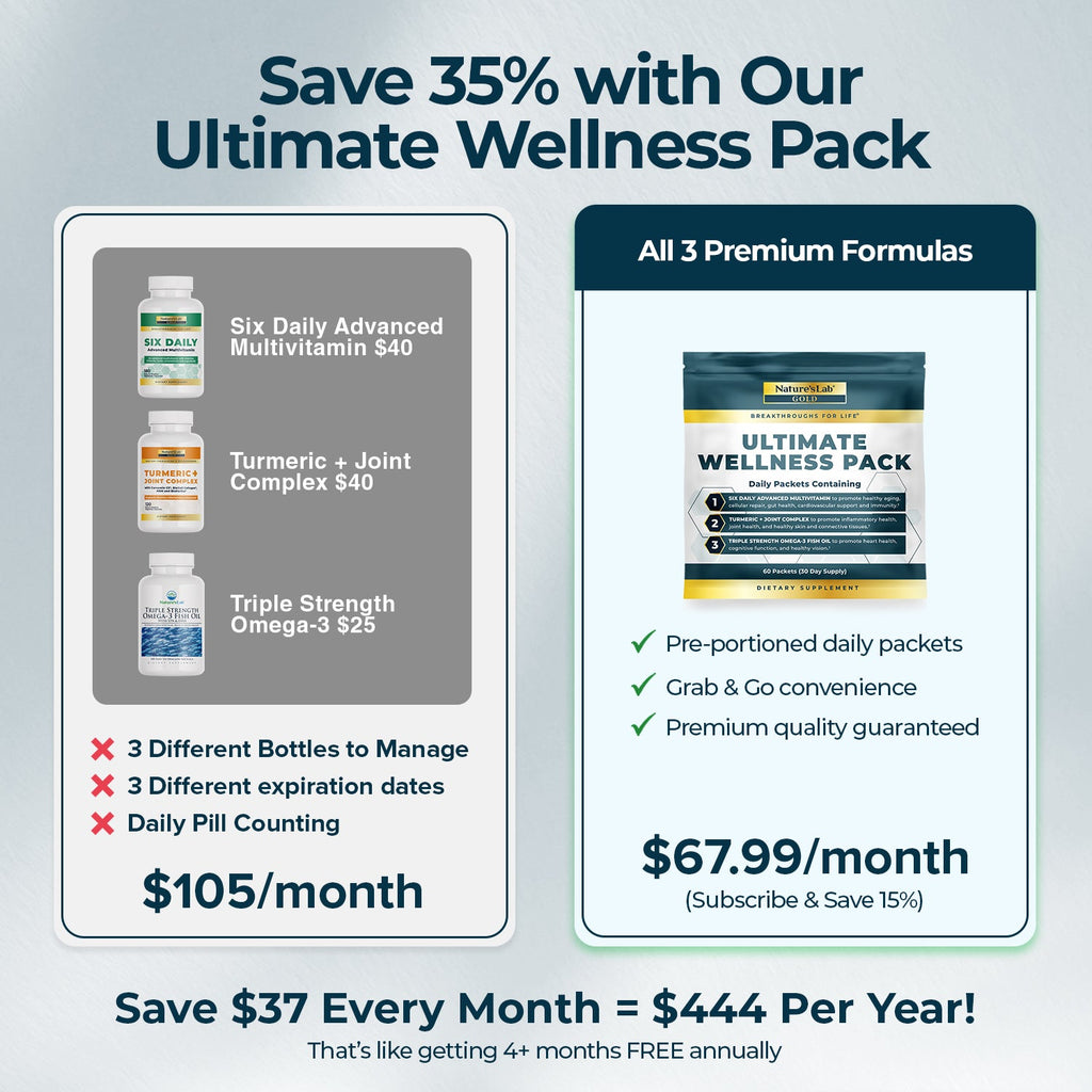 Nature's Lab Gold Ultimate Wellness Pack