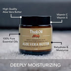 Tholi Oil Aloe Vera Butter - Skin Moisturizing and Restoration