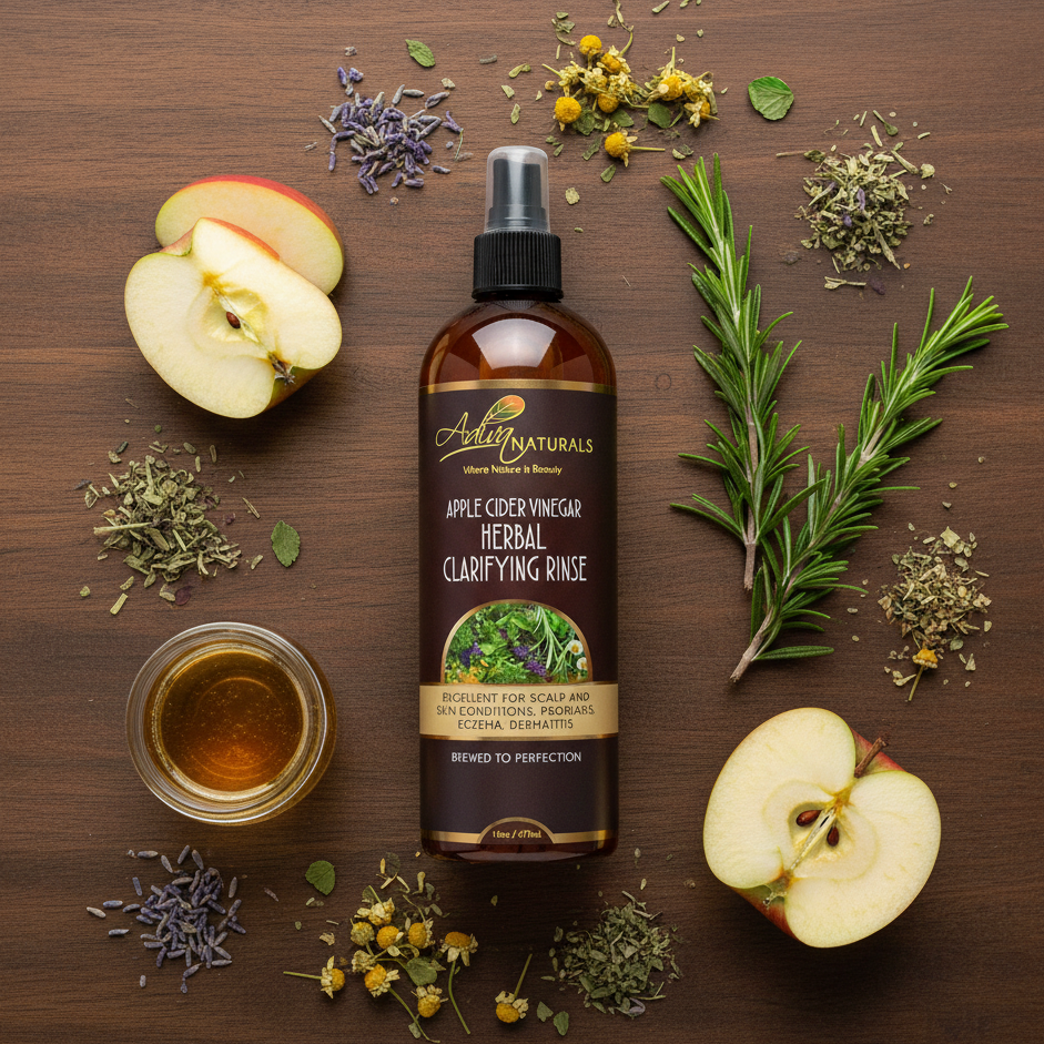 Apple Cider Vinegar Clarifying Herbal Rinse 16 oz | Full Size