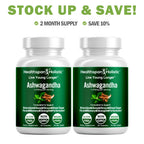 Organic Ashwagandha Adaptogen 60 Capsules