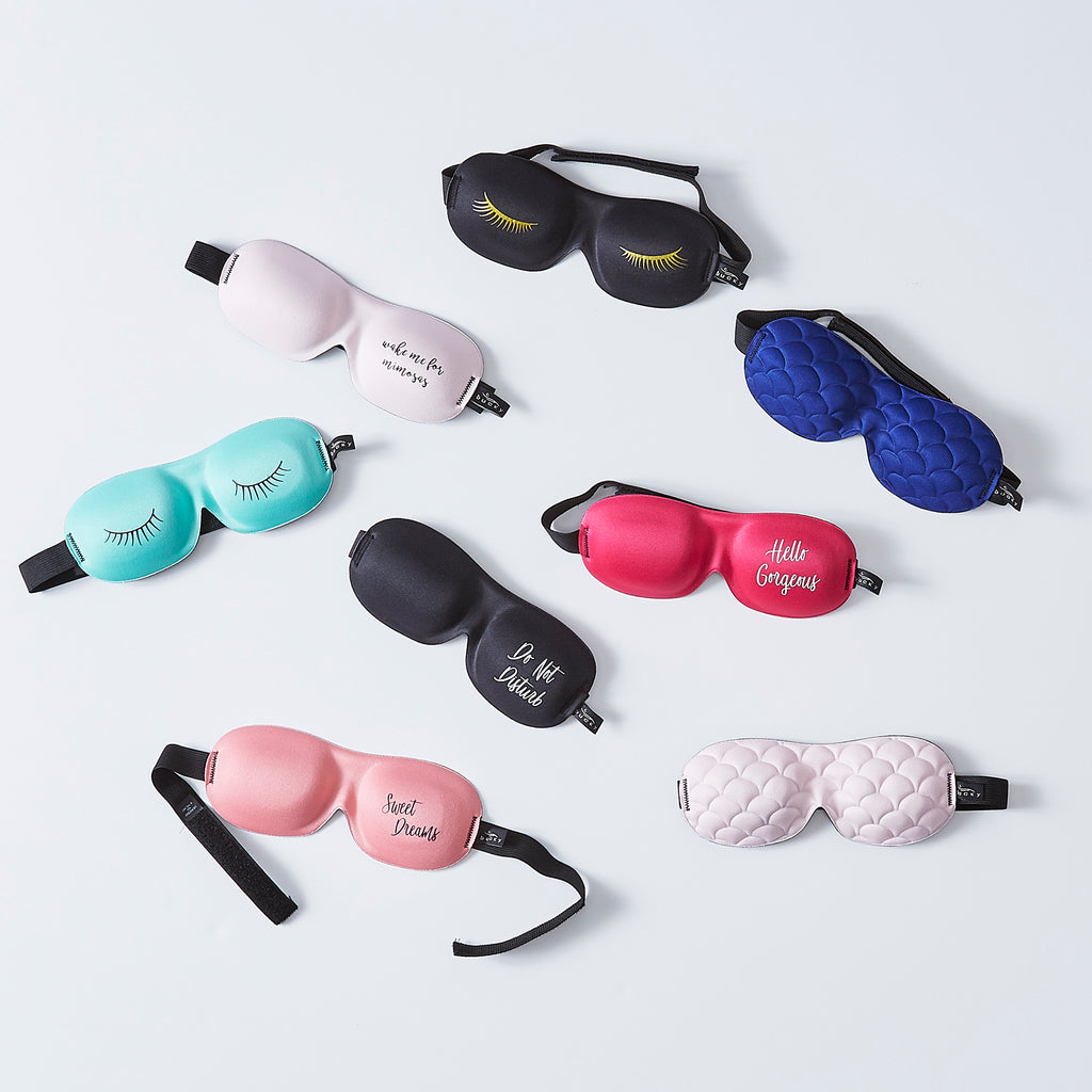Bucky Ultralight Sleep Masks-Eyelash Black