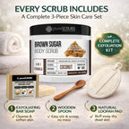 Coconut Body Scrub / Brown Sugar / Premium Blend #30