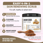 Vanilla Body Scrub / Brown Sugar / Premium Blend #38