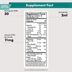 Zinc Drops – High-Potency Ionic Zinc Supplement, 11 mg Zinc Sulfate, 2oz