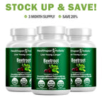 Organic Beetroot Supplement 60 Capsules