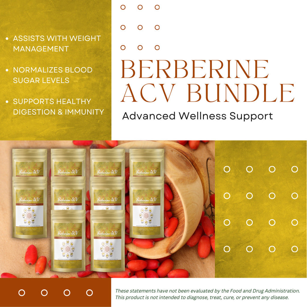 Berberine ACV - Supports Healthy Blood Sugar, Digestion & Immunity