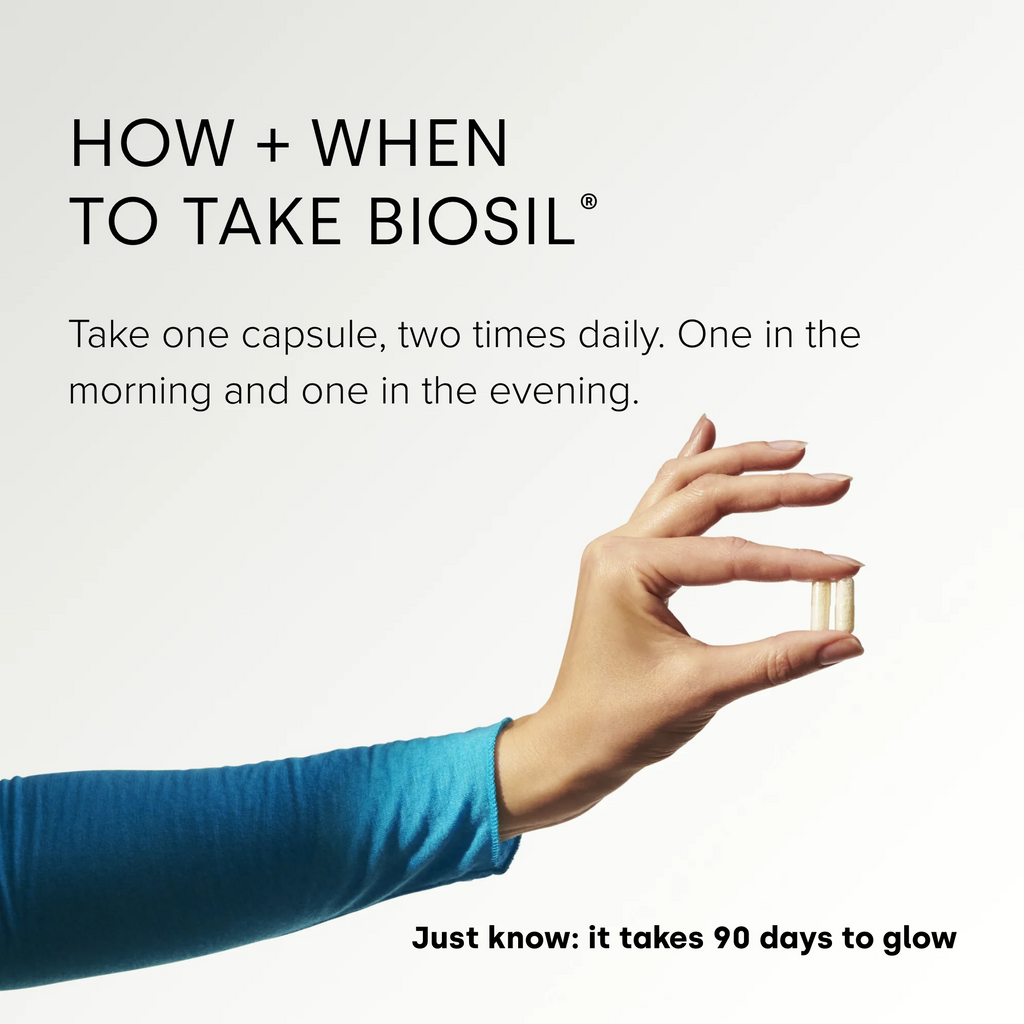 Biosil Collagen Generator with ch-OSA help generate collagen 120 Capsules