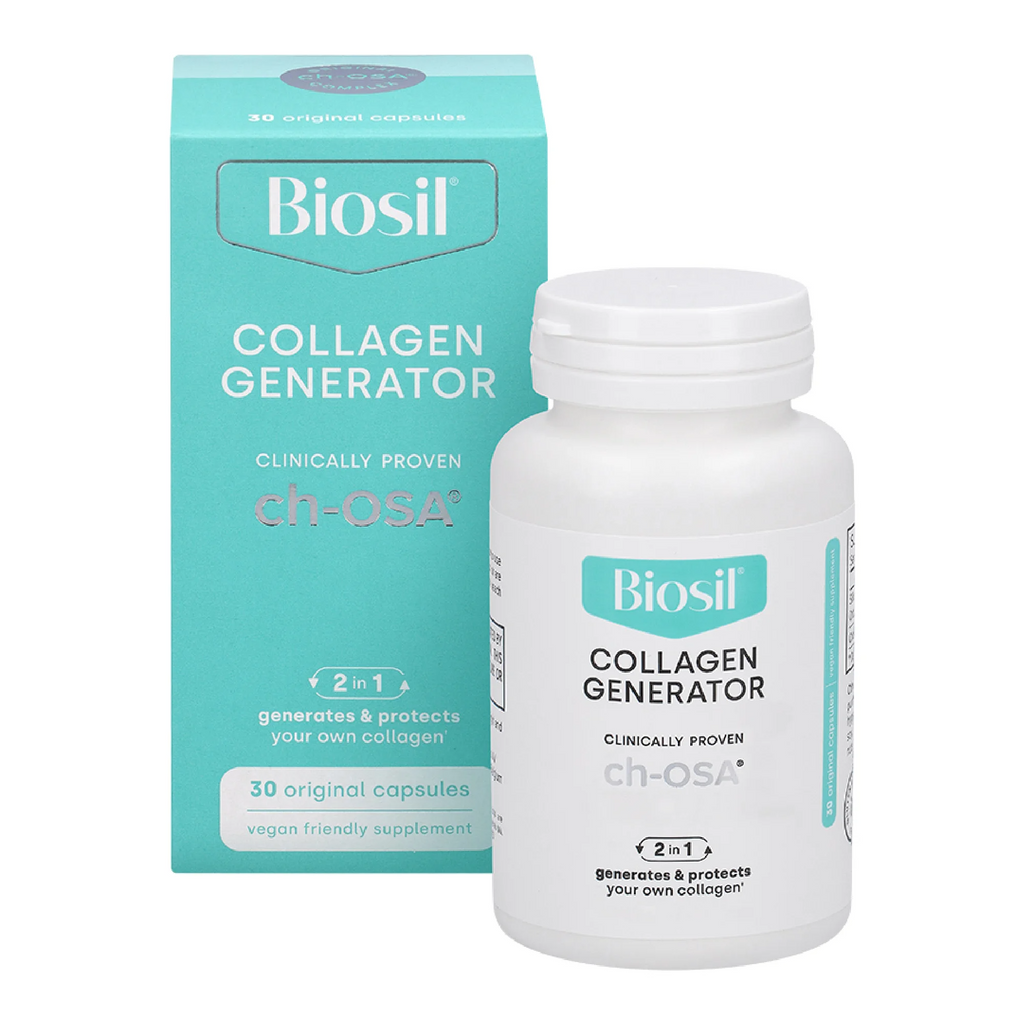 Biosil Collagen Generator with ch-OSA help generate collagen 120 Capsules