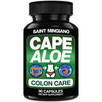 Cape Aloe Colon Cleanse, Detox & Flush - 90 Capsules. Gentle Constipation Relief