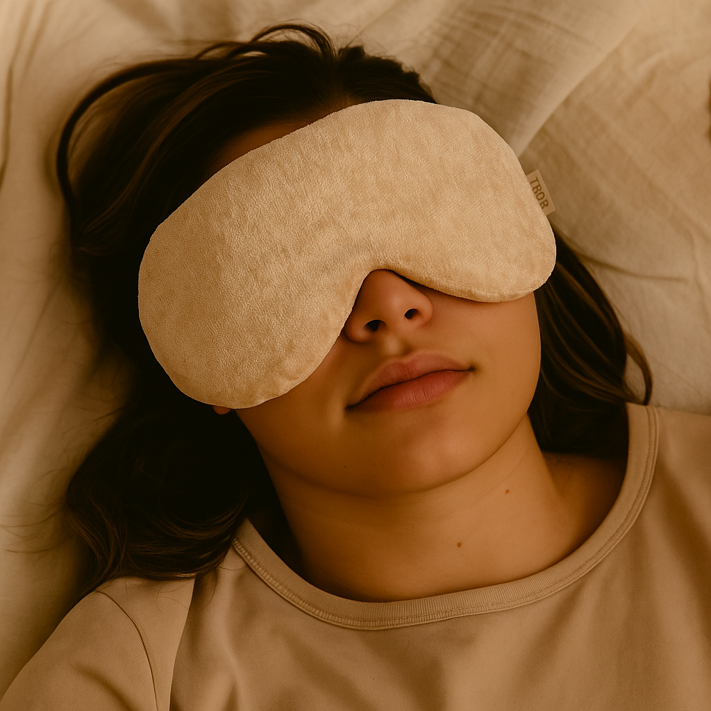 Kozi  Rejuvenating Eye Pillow, Heated/ Cooling  Eye Pillow for Sleep