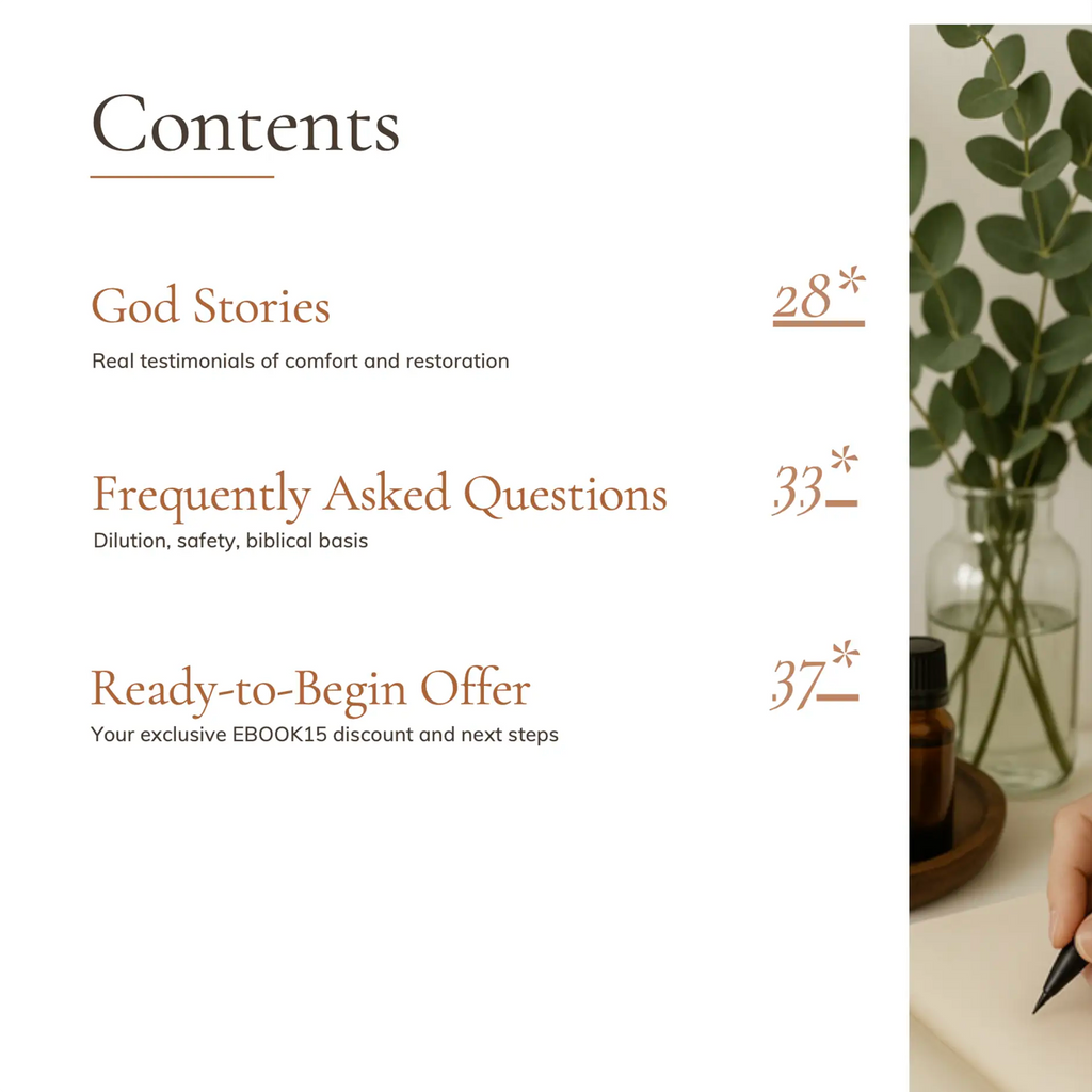 Tholi Oil Anointed for Every Step (Digital eBook)