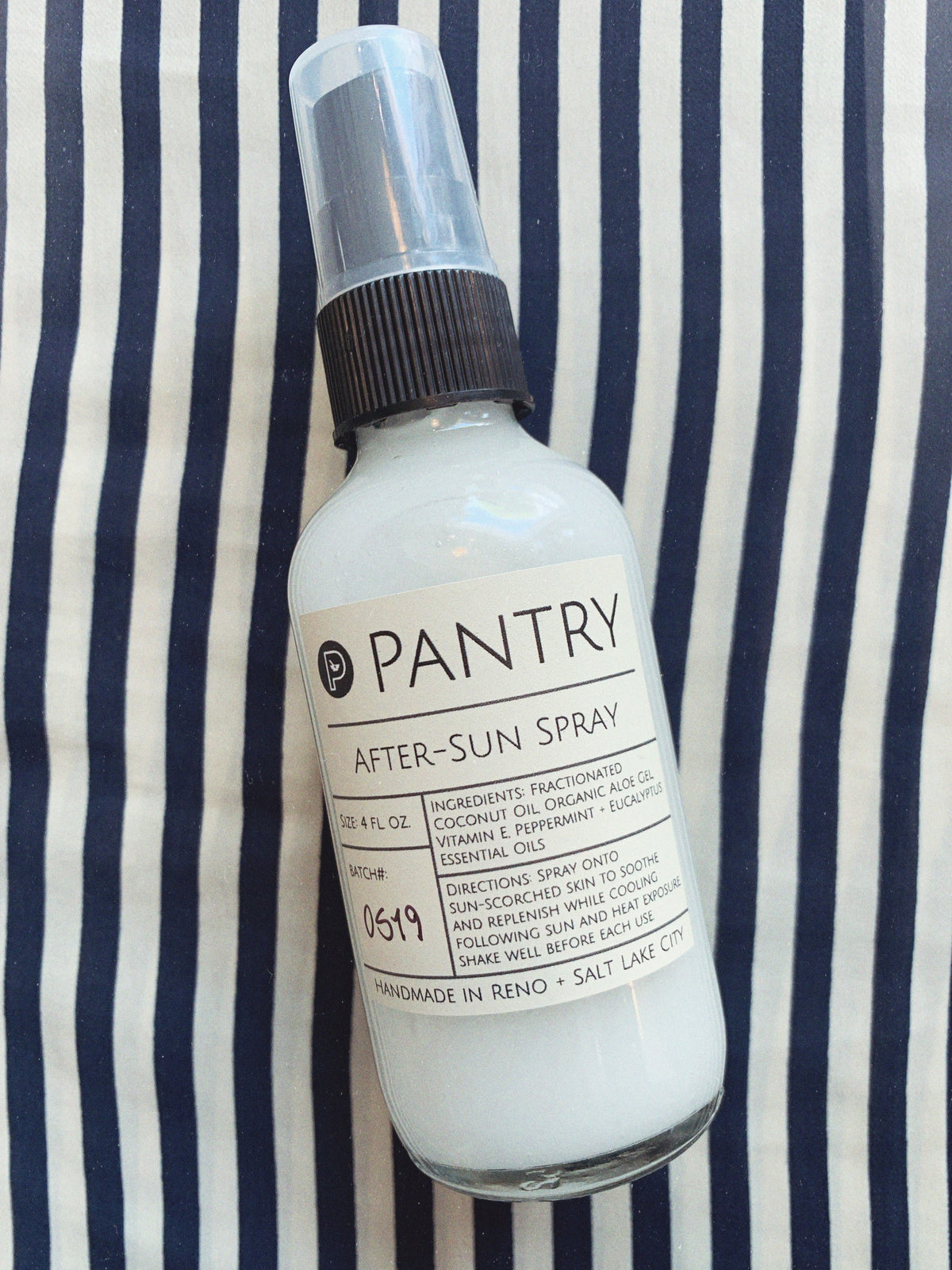 Cooling After-Sun Spray - Natural Coconut Oil + Aloe Sunburn Treatment