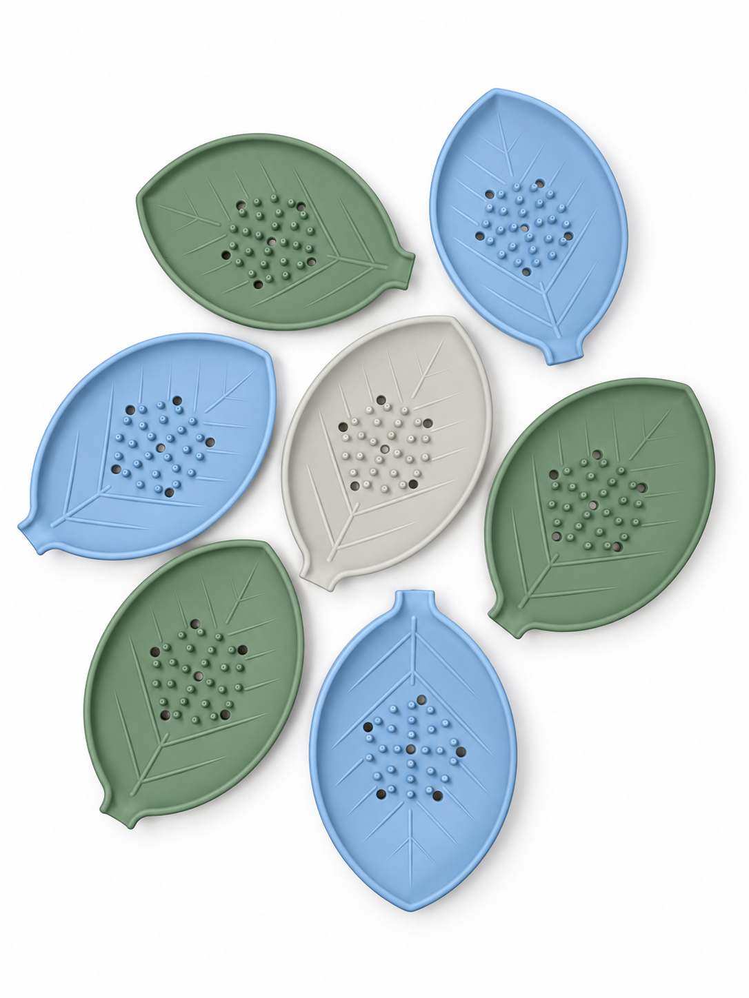 Leaf Silicone Shower Steamer Tray