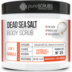 Citrus+ Body Scrub - Dead Sea Salt - Premium Blend #25