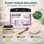 Jasmine Body Scrub / Dead Sea Salt / Premium Blend #15