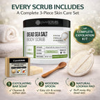 Lemongrass Body Scrub / Dead Sea Salt / Premium Blend #11