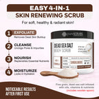 Sandalwood Body Scrub / Dead Sea Salt / Premium Blend #21