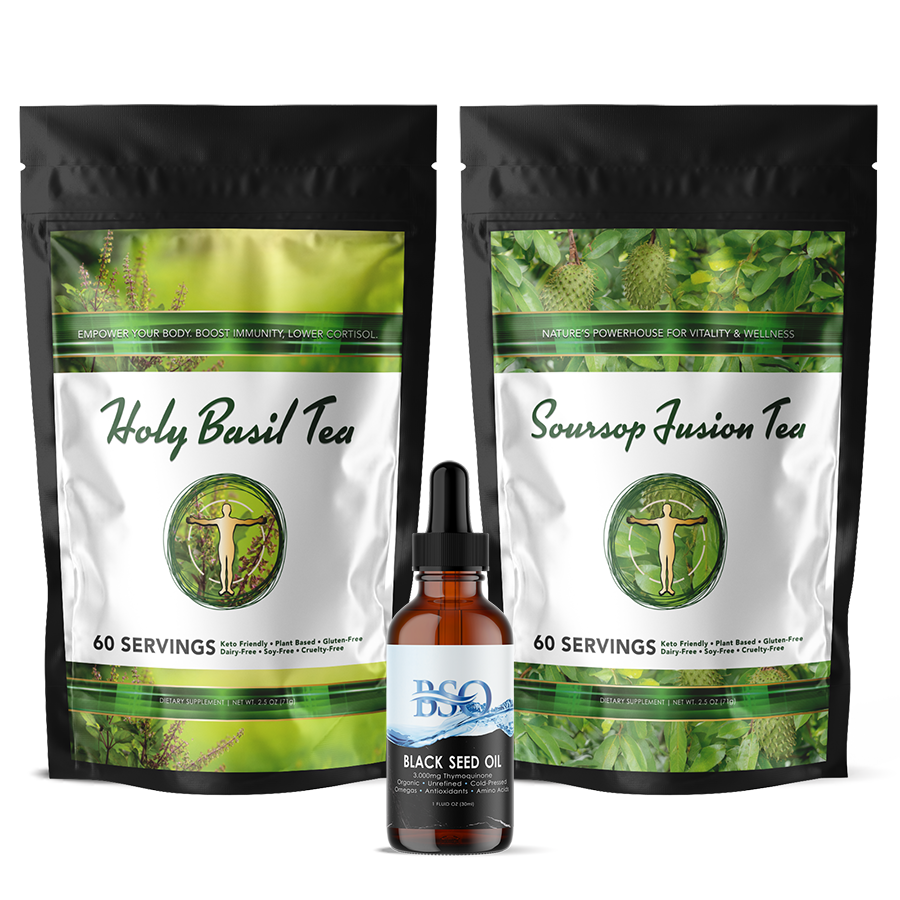 Soursop Fusion Tea - For Cellular Health, Stress, Inflammation, Energy