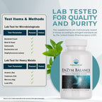 Nature's Lab EnZym Balance - 180 Capsules
