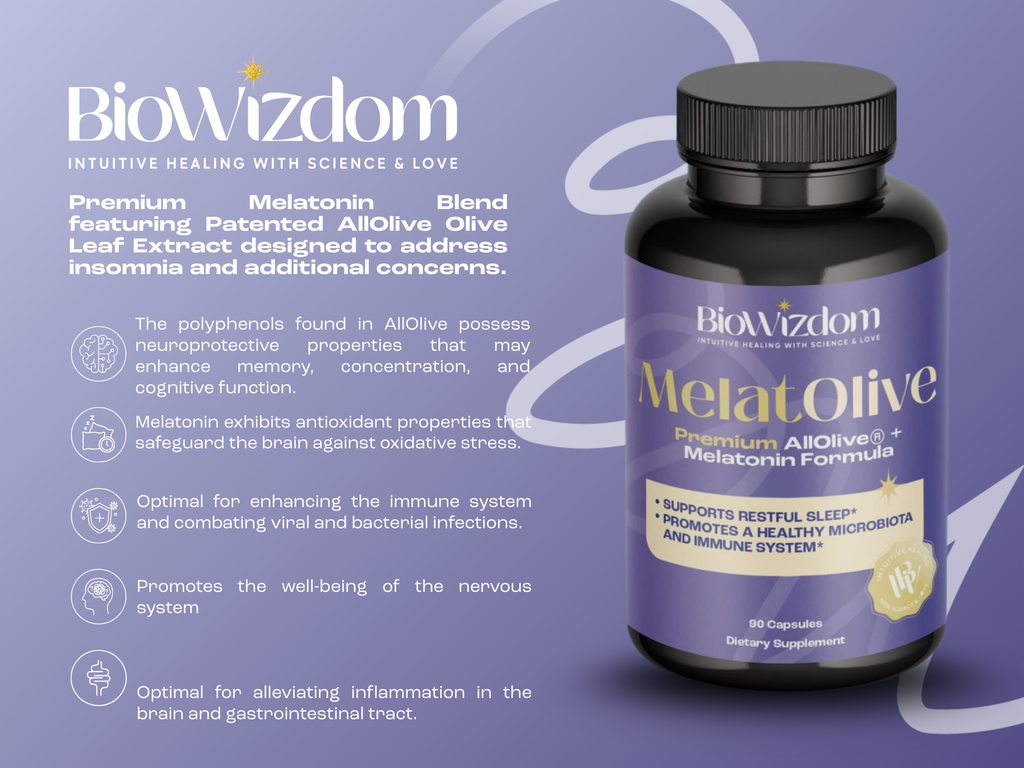 BioWizdom MelatOlive Capsules (90 count)