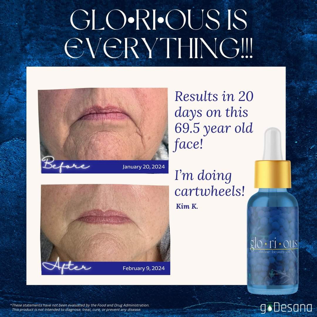 Glorious Divine Facial Serum with Plant Peptides