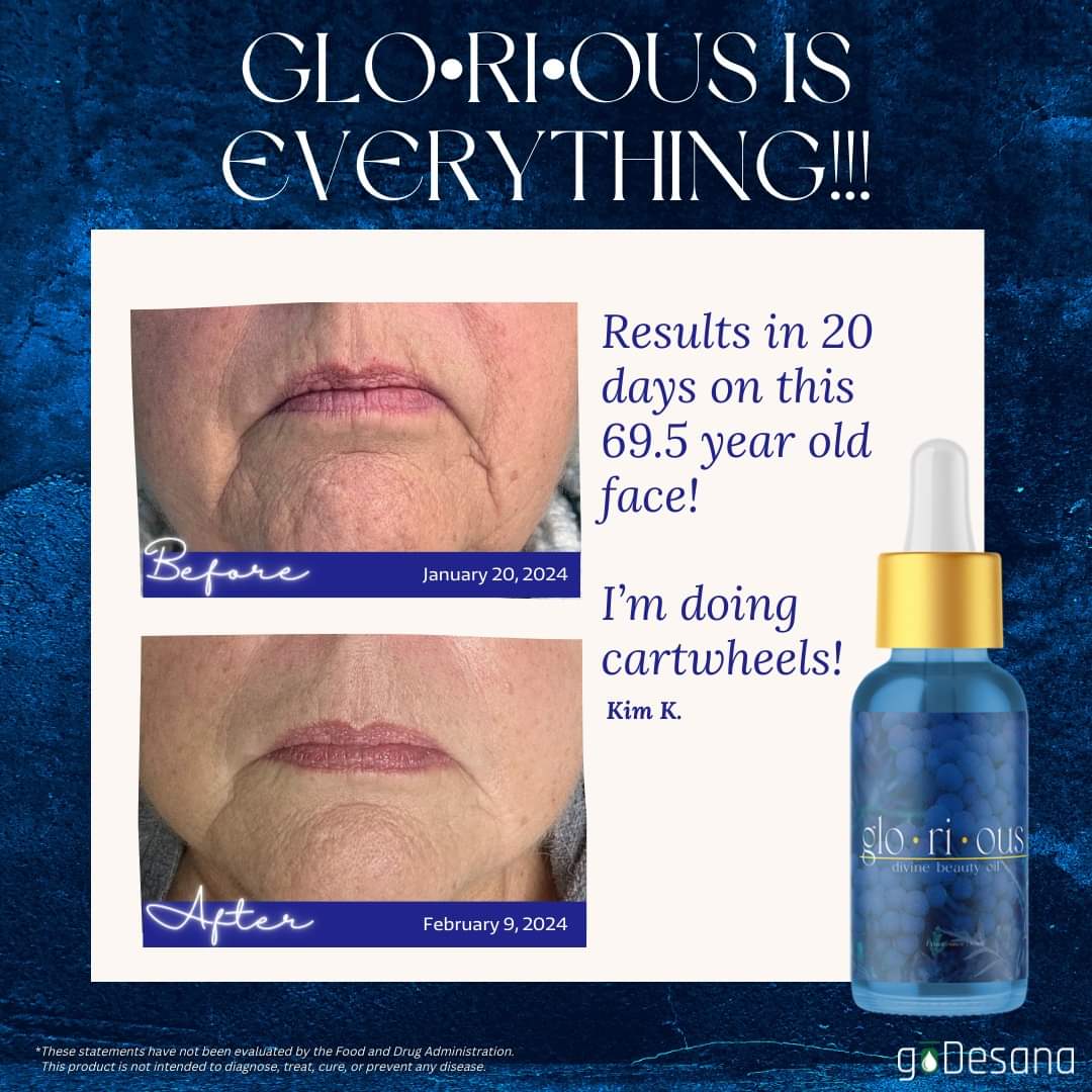 Glorious Divine Facial Serum with Plant Peptides