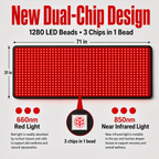FullGlow™ 180 Full Body Red Light & Near Infrared Mat