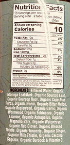 Organic Moringa + Soursop Liquid – Immune, Detox & Cell Support
