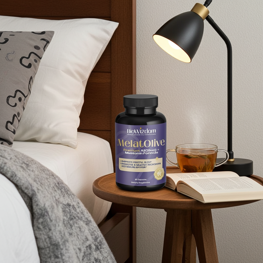 BioWizdom MelatOlive Capsules (90 count)