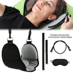 Portable Neck Hammock Set | Memory Foam Pillow + Mask