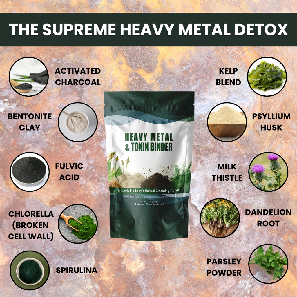 Heavy Metal & Toxin Binder - 60 Servings