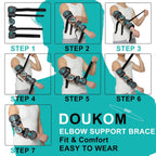Hinged ROM Elbow Brace