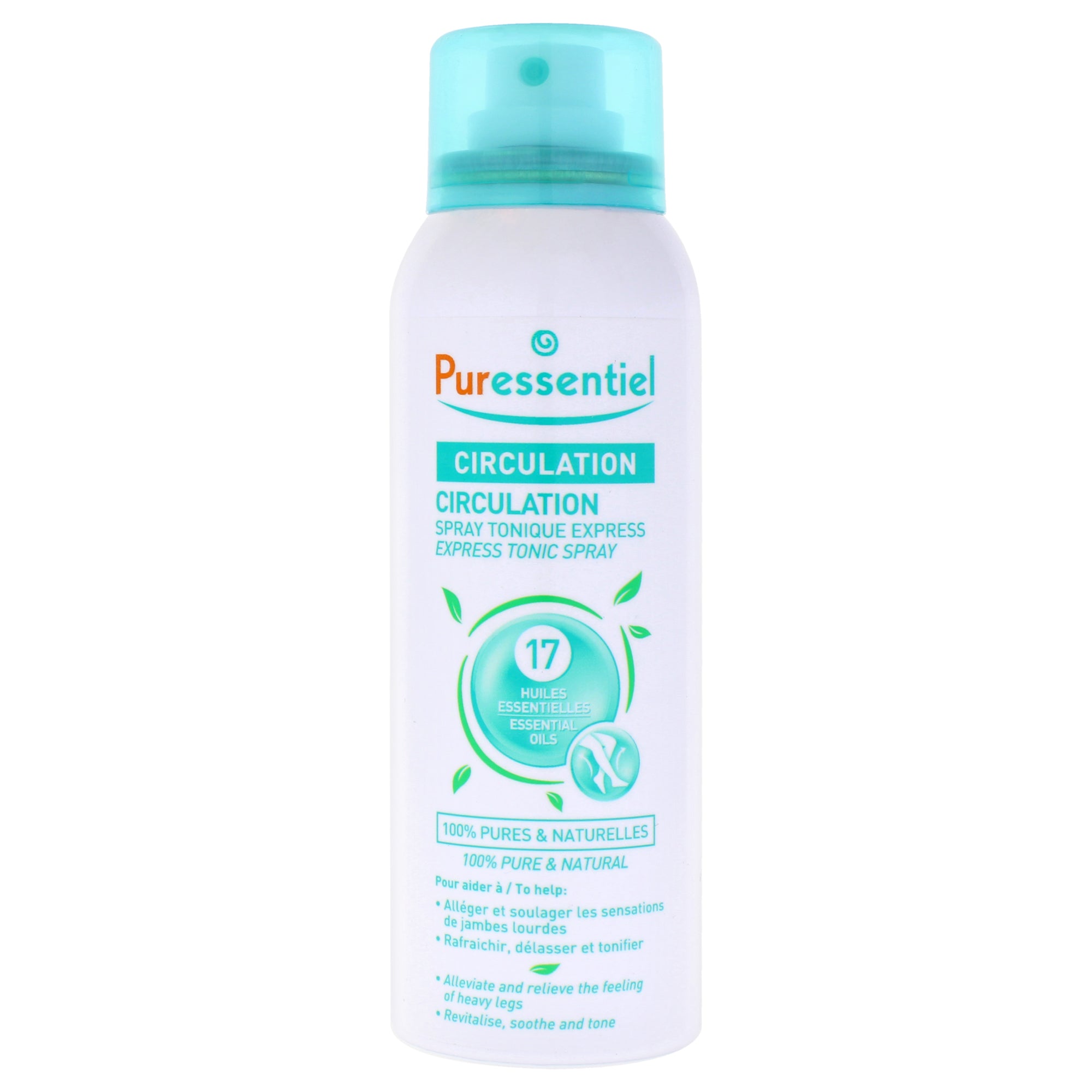 Circulation Spray by Puressentiel for Unisex - 3.4 oz Spray