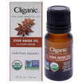 Organic Star Anise by Cliganic for Unisex - 0.33 oz Oil