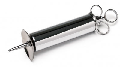 SYRINGE EAR 3OZ. CHROME GRAFCO