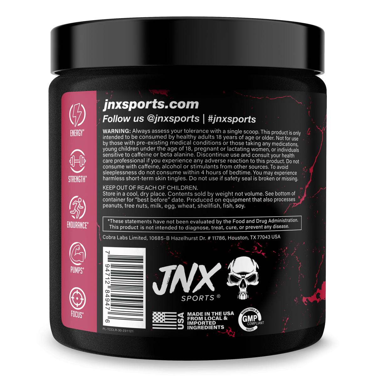 The Curse! Pre-Workout 30 Serve