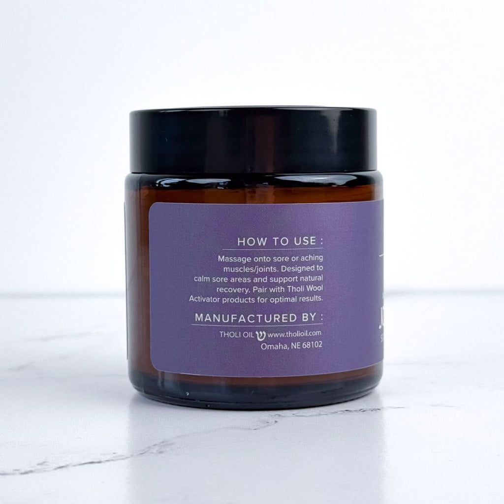 Tholi Oil Jojoba Balm - Relief from Muscle and joint aches and pains